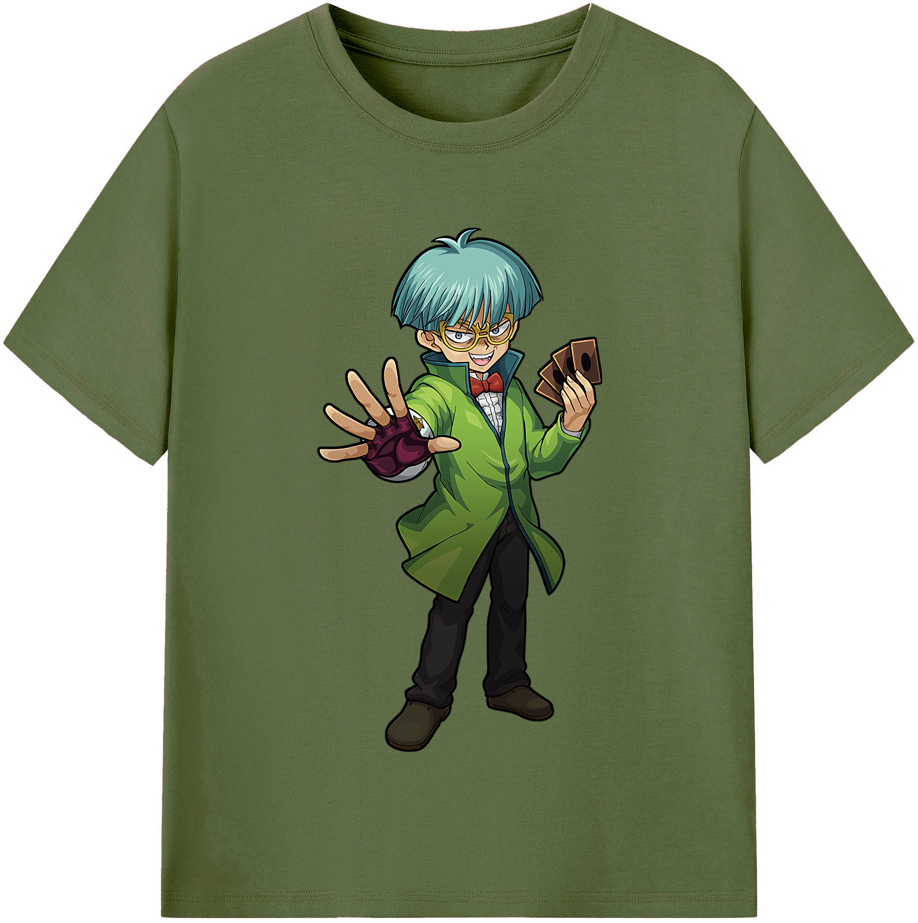 （画像用） 遊☆戯☆王 Yu-Gi-Oh! 綿100％半袖Tシャツ（フロントプリント）